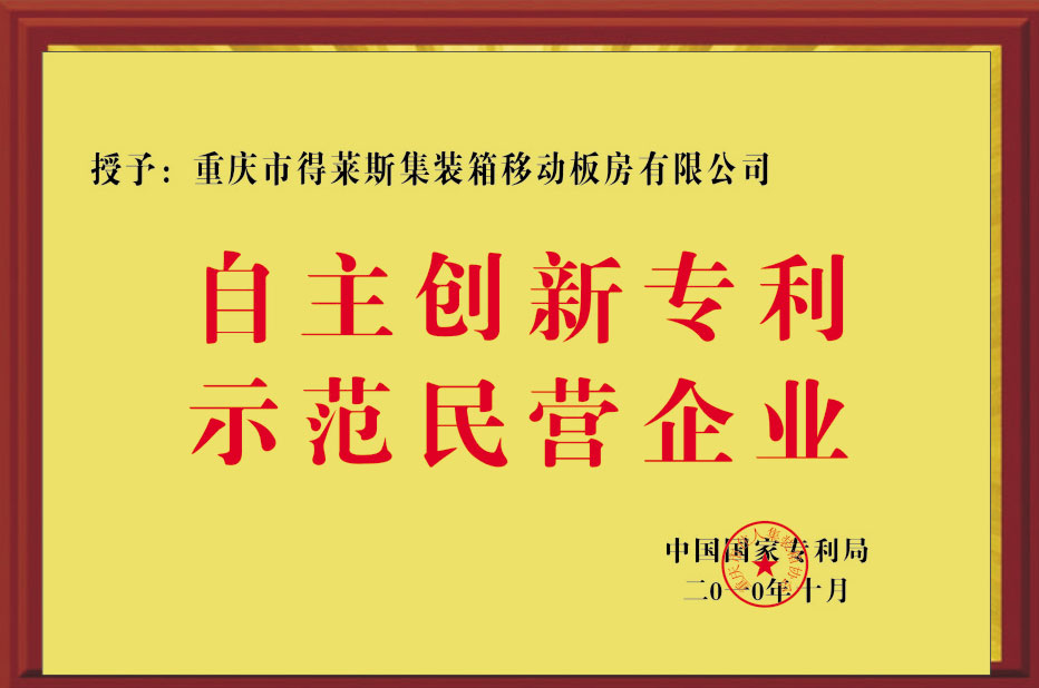 自(zì)主創新專利示範民(mín)營企業(yè)